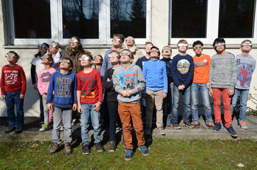Lunettes Baader Solar Eclipse Visionneuse solaire AstroSolar® Argent/Or